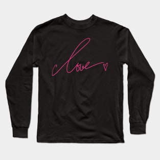 Love (Valentine’s Day Cards) Long Sleeve T-Shirt